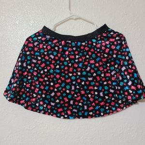 Justice Girls Skirt Velvet Style Fabric